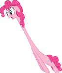  angry equine female feral friendship_is_magic fur hair horse long_neck mammal marker_(artist) my_little_pony nope pink_fur pink_hair pinkie_pie_(mlp) pony shouting solo surreal 
