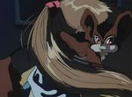  80s animated animated_gif araki_hirohiko baoh baoh_raihousha lowres oldschool ponytail studio_pierrot sumire 