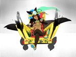  breasts cofagrigus egyptian female high_heels highres personification pokemon red_eyes thighhighs 