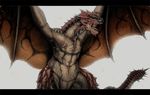  capcom dinosaur monster monster_hunter no_humans rathalos scales taro_(artist) tarowo wings 
