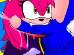  blackcat cum cumshot emily female hair hedgehog male mammal orgasm penis pink_hair sega sonic_(series) sonic_the_hedgehog throb 