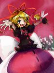  blonde_hair bubble_skirt luft medicine_melancholy ribbon short_hair skirt solo su-san touhou 