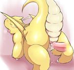  claws cum disembodied_penis dragon dragonite drooling duo eyes_closed female feral from from_behind invalid_tag male nintendo open_mouth orange penetration penis pok&#233;mon pok&eacute;mon pokephilia raised_tail saliva sex solo_focus straight tongue unknown_artist vaginal vaginal_penetration video_games wings yellow_body 