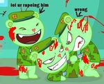  blood duplicates flippy happy_tree_friends knife military rape sex 