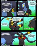  anus butt comic dialog duo eeveelution english_text female feral kuroodod luxray male nintendo pok&#233;mon pok&eacute;mon presenting presenting_hindquarters pussy straight text umbreon video_games 