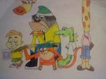  adam_lyon ingrid_giraffe jake_spidermonkey lupe_toucan my_gym_partner&#039;s_a_monkey slips_python windsor_gorilla 