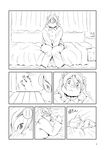  bed comic female mammal pajamas pomodori 