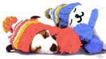  bad_pixiv_id bobblehat closed_eyes dog hat kohuseigetsu marker_(medium) no_humans original puppy realistic sleeping stuffed_animal stuffed_toy teddy_bear traditional_media 