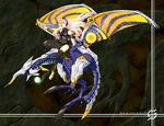  armband bare_shoulders crossover dragon flying halterneck headset horn long_hair megurine_luka panzer_dragoon pink_hair riding thighhighs very_long_hair vocaloid 