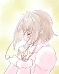  bangs blush cardcaptor_sakura chunpai closed_eyes kinomoto_sakura solo 