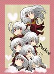  boots coat duke_pantarei long_hair multiple_boys red_eyes tales_of_(series) tales_of_vesperia white_hair 