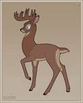  autumndeer blue_eyes buck cervine deer feral hart hooves male mammal solo stag white-tailed_deer whitetail 