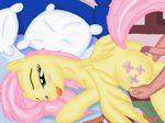  bestiality butt cutie_mark equine erection female feral fluttershy_(mlp) friendship_is_magic hair hooves horse human interspecies long_hair male mammal my_little_pony pegasus penis pink_hair pony pussy sex straight wings 