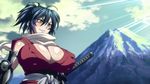  blue_hair huge_breasts manyuu_chifusa manyuu_hikenchou tagme 