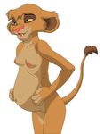  anthrofied breasts cub disney feline female lion lioness mammal nipples pregant pregnant pussy small_breasts the_lion_king tlk92024 vitani young 