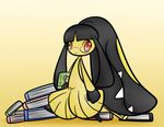 book concave glasses mawile nintendo no_humans pokemon red_eyes smile 