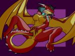  2016 anthro anus big_breasts breasts dragon eyes_closed female halcy0n horn jewelry lying masturbation necklace nipples penetration post_transformation pussy pussy_juice solo spread_legs spreading tail_masturbation tongue tongue_out vaginal vaginal_masturbation vaginal_penetration wings 
