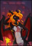  big_breasts breasts charizard dragon female fire inferno nintendo nipples nude pok&#233;mon pok&#233;morph pok&eacute;mon red_eyes tongue twilight-goddess video_games wings 