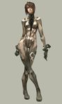  brown_hair concept_art copyright_request crossed_legs gloves science_fiction skan_srisuwan solo standing watson_cross 