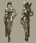  armor concept_art copyright_request crossed_legs mecha science_fiction skan_srisuwan standing watson_cross 