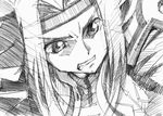  code_geass gofu greyscale kallen_stadtfeld monochrome sketch solo traditional_media 