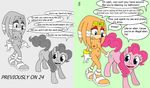  3pac crossover friendship_is_magic my_little_pony pinkie_pie sonic_team tikal_the_echidna 