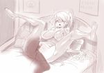  1boy 1girl angelo_(gomahangetsu) blush hetero legs_up metroid missionary monochrome penis pixiv_manga_sample prostitution pussy saliva samus_aran sex tears translated uncensored vaginal 