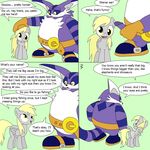  anthro big_the_cat cat comic crossover cutie_mark derpy_hooves derpy_hooves_(mlp) dialog equine erection feline female feral friendship_is_magic horse male mammal my_little_pony pegasus penis pony sega sonic_(series) sonic_team text wings 