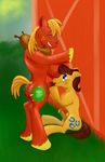  big_macintosh caramel friendship_is_magic my_little_pony writtenwaiver 