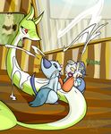  dewott flygon_(artist) oshawott pokemon roy_mccloud serperior 