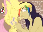  cartoonlion fluttershy friendship_is_magic my_little_pony rainbow_dash 