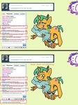  cub cum cutie_mark english_text equine fellatio feral friendship_is_magic gay hi_res horn male mammal mspaintponies my_little_pony oral oral_sex penis sex snails snails_(mlp) snips snips_(mlp) text twilight_panda unicorn young 