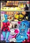  asari commander_shepard jack kamina1978 liara_t&#039;soni mass_effect 