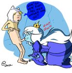  @ adventure_time finn_the_human ice_queen tagme 