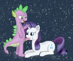  abstract_background blue_eyes cum cum_in_mouth cum_inside curly_hair cutie_mark dragon duo equine erection fellatio female feral friendship_is_magic fur green_eyes hair horn horn_grab horse interspecies male mammal my_little_pony oral oral_sex penis pony purple_body purple_hair rarity rarity_(mlp) scalie sex sitting slit_pupils spike spike_(mlp) standing straight tongue tongue_out unicorn white_fur xyi 