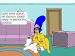  brian_griffin crossover family_guy marge_simpson the_simpsons 