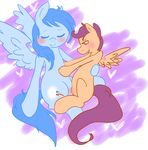  friendship_is_magic my_little_pony rainbow_dash scootaloo starburgers 