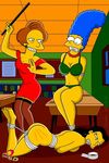  claudia edna_krabappel marge_simpson ruth_powers the_simpsons 