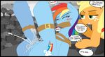  applejack friendship_is_magic haiku my_little_pony rainbow_dash wii 