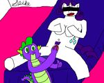  chris-chan crossover friendship_is_magic megan_schroeder my_little_pony rarity spike 
