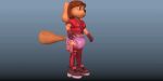  3d_(artwork) animated bunny_ears_(disambiguation) canine child clothing coat crouching cub diaper digital_media_(artwork) feces flo_(overflo207) footwear gloves legwear male mammal messy overflo207 patreon pooping raised_tail scat shoes soiling soiling_diaper soldier solo stockings video_games young 