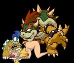  animated bowser larry_koopa nintendo princess_peach super_mario_bros. 