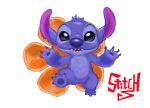  alien blue_body blue_fur blue_nose blue_pawpads character_name claws disney english_text experiment_(lilo_and_stitch) fur head_tuft hi_res lilo_and_stitch no_sclera notched_ear open_mouth pawpads purple_inner_ear redobsession sharp_teeth stitch_(lilo_and_stitch) teeth text toe_claws tuft 