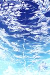  bad_pixiv_id cloud copyright_request day midori_no_ruupe no_humans scenery sky smoke 
