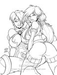  battle_chasers callmepo crossover isabella_valentine red_monika soul_calibur 