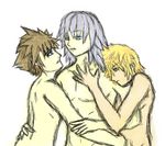  kingdom_hearts riku roxas sora tagme 