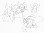  digimon gargomon renamon terriermon zinnthos 