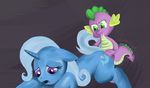  friendship_is_magic my_little_pony princess_dirt spike trixie_lulamoon 