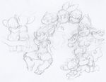  ambiguous_gender anthro balls black_and_white breasts cum cum_on_face disembodied_penis doggystyle double_handjob ear_piercing female from_behind handjob infernape male mammal monkey monochrome nintendo nude overweight penis penis_grab piercing plain_background pok&#233;mon pokemon primate pussy sex side_view simisage simisear sketch straight tepig video_games white_background zinnthos 