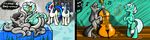  bonbon friendship_is_magic grayscalerain lyra my_little_pony octavia vinyl_scratch 